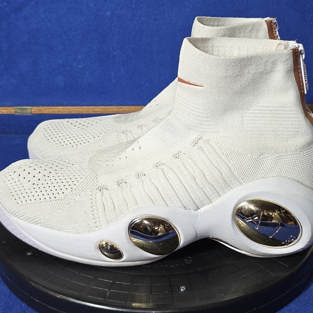 Nike Flight Bonafide OG White-The GOAT Sneakers, Sz. 10 US, 44EU